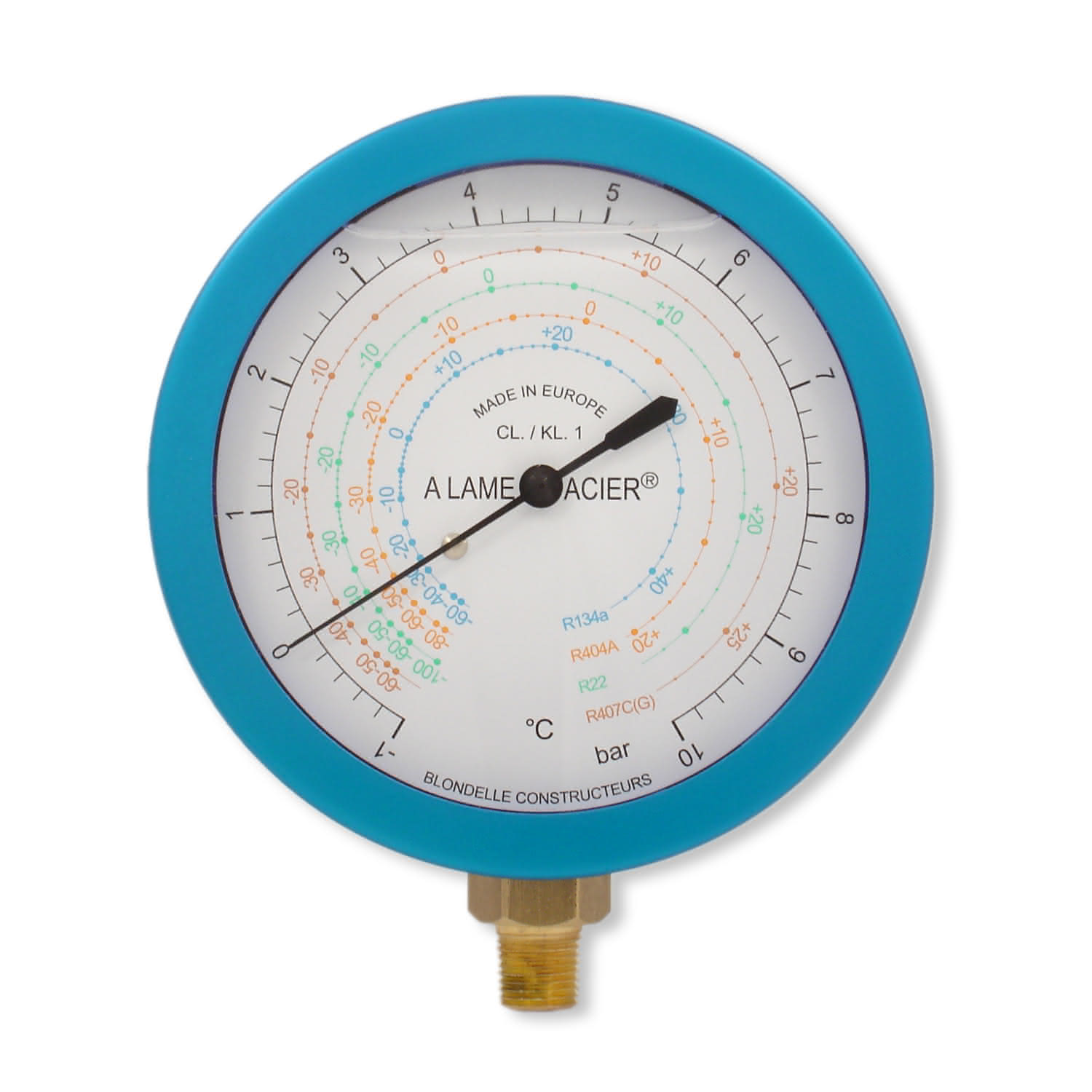 Werkzeuge & Messgeräte / Manometer / Blondelle ND-Manometer 80mm 1/8 ...