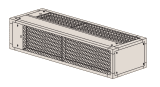 Mitsubishi Luftansaug-Plenum mit Free-Cooling Jalousieklappen (Leistungsgröße 022) für s-MEXT T500000201