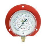 Refco Rohrfeder-Manometer ø 80mm 1/4"SAE M2-286-DS-R134a-1/4SAE