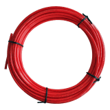 ZEC Kapillarschlauch DN4 rot 25m-Rolle 130bar Preis per Meter