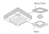 Mitsubishi Sockelblende PAC-SJ 65AS-E