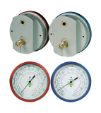 Refco Metallbalgmanometer NG 60 ++R3-320-M-R407C++ 1/4" SAE