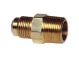 ITE Sechskant-Verbindungsnippel U1-04C 3/8" NPT aussen auf 1/4" SAE aussen