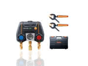 Testo Monteurhilfe-Set Testo 550i Bluetooth ohne Display Ventilblock mit Temperaturfühler und Koffer - More 1