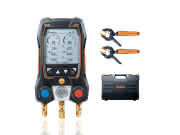 Testo digitales Monteurhilfeset Testo 550i 3-Wege mit kabellosem Temperaturfühler und Koffer - More 1