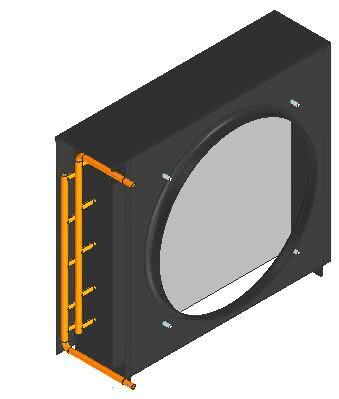 Tecumseh Verflüssiger CDS M420/15500 - Detail 1