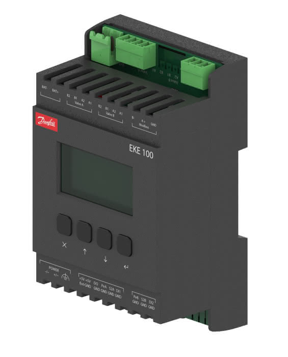 Danfoss Überhitzungsregler EKE 100 1V IP20 24V geschlossenes Gehäuse mit Display - Detail 1