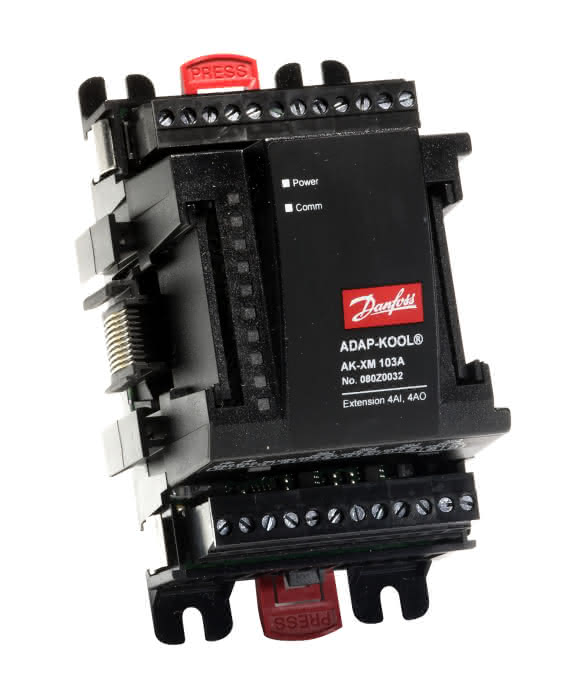 Danfoss E/A-Modul AK-XM 102A Erweiterungsmodul 8x 24V DI - Detail 1