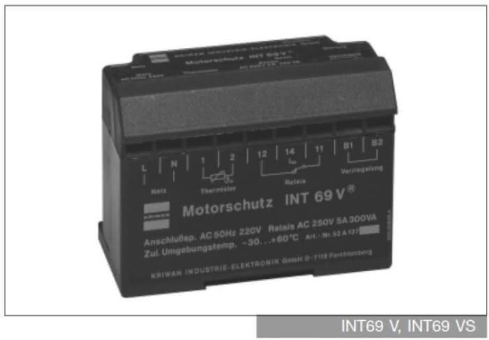 KRIWAN Auslösegerät INT 69 VS, 230V AC - Detail 1