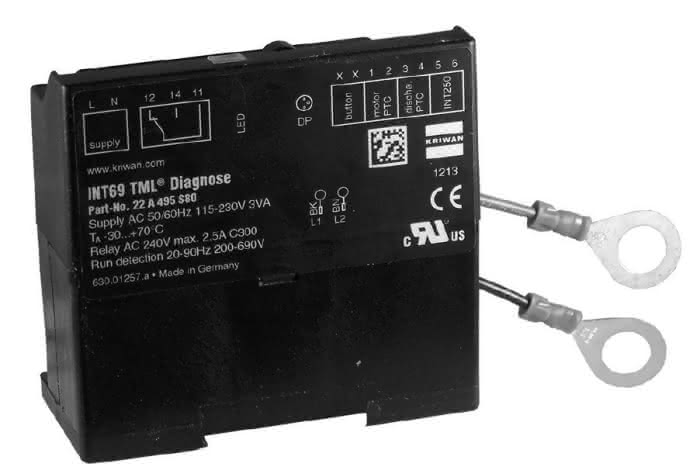 KRIWAN Verdichterschutz INT69 TML Diagnose, 230V AC - Detail 1