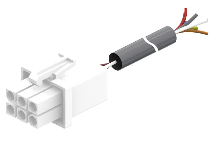 Danfoss Anschlusskabel für DST-G Gassensor incl. 6 PIN Länge 0,31m - Detail 1