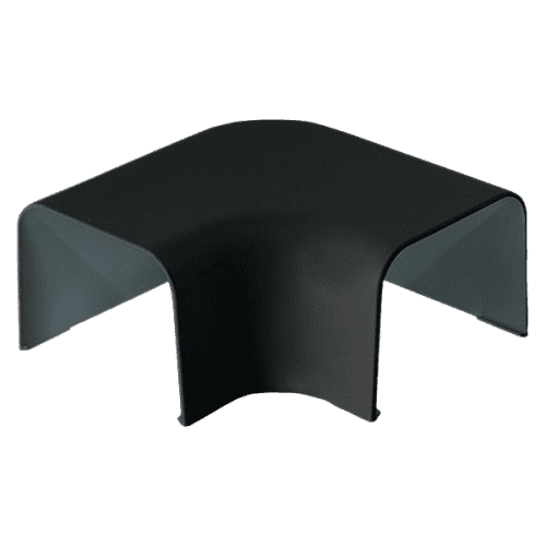 VECAMCO -Flache Kurve 110x75mm schwarz - Detail 1