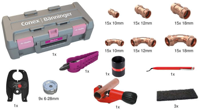 Conex IBP MaxiPro Metric Promo 2 metrisch ohne Pressmaschine - Detail 1