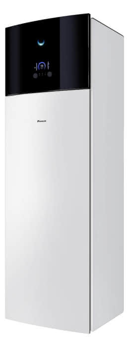 DAIKIN Inneneinheit Altherma 3 R F, Standgerät, Leistung 14/16kW, Version Heizen, mit 9kW E-Heizstab 3-phasig/400V und integriertem 230 L Speicher - Detail 1