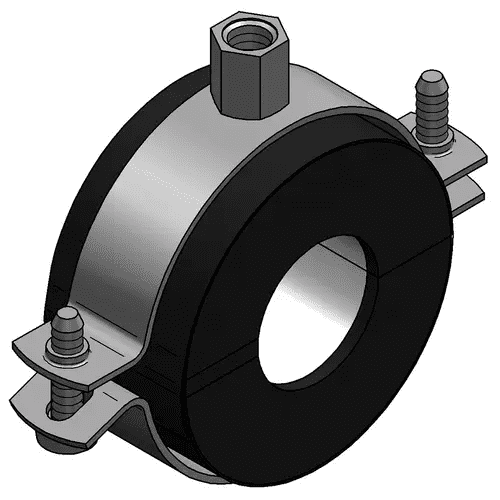 MEFA Kälteschelle Husky II 13 - 114,3mm ISO 15,9 M10/M12 - Detail 1