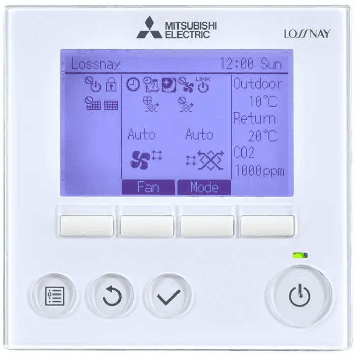 Mitsubishi Kabelfernbedienung Lossnay PZ-62DR-EA - Detail 1