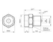 KRIWAN Niveauüberwachung Einschraubteil 46bar, M20x1,5mm kurz DGRL - More 2