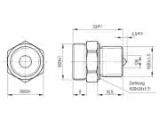 KRIWAN Niveauüberwachung Einschraubteil 140bar, M20x1,5mm kurz DGRL - More 2