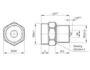 KRIWAN Niveauüberwachung Einschraubteil 63bar, M20x1,5mm kurz DGRL - More 2