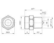 KRIWAN Niveauüberwachung Einschraubteil 140bar, NPT 1/2" - More 2