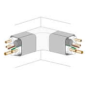 VECAMCO Innenbogen 65x50mm RAL 9003 - More 2